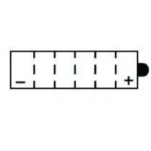YUASA Batterie 52515 Conventionnelle Avec Entretien - Livrée Sans Acide pas cher