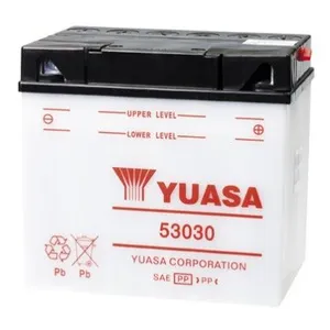 Comparateur de prix : YUASA - Batterie Moto 12V Avec Entretien Sans Pack Acide 53030