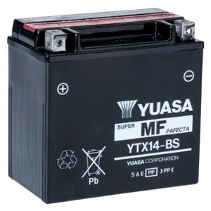 Comparateur de prix : Batterie moto Yuasa YTX14-BS 12V 12.6AH 200A