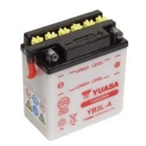 Comparateur de prix : YUASA - Batterie Moto 12V Avec Entretien Sans Pack Acide Yb3L-A