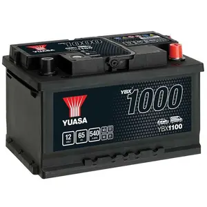 Comparateur de prix : YUASA YBX1100 Batterie de démarrage 12 V 65 Ah 540 A (EN)