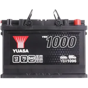 YUASA Batterie (de voiture) 640.0 A 70.0 Ah 12.0 V Standard (Ref: YBX1096)