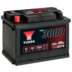 Yuasa - Batterie smf YBX3078 12V 62ah 550A L2G pas cher