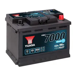 Comparateur de prix : Yuasa YBX7027 Batterie de voiture 12 V 65 Ah 600 CCA EFB sans entretien
