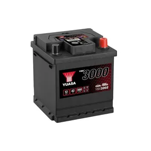 YUASA Batterie (de voiture) 390.0 A 42.0 Ah 12.0 V Premium (Ref: YBX3202)