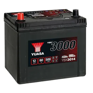 Comparateur de prix : Yuasa YBX3014 Batterie de voiture haute performance scellée sans entretien 12 V 60 Ah 450 CCA