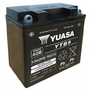 Batterie Scooter Et Moto Power Yuasa Ytb9 (fa) pas cher