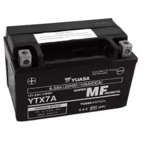 Comparateur de prix : YUASA Batterie Ytx7a SLA AGM - Sans Entretien - Prête à l'emploi.