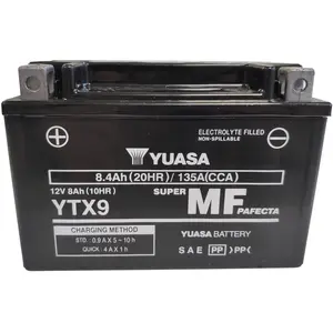 Comparateur de prix : Yuasa YTX9-(WC) - Batteria SLA di ricambio, 12V, 8Ah, 15 x 8.7 x 10.5 cm