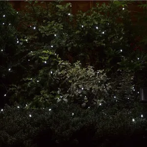 SMART SOLAR Guirlande solaire 100 leds blanc froid, 2 modesVendu paramazon