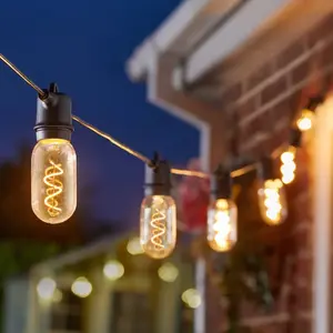 Comparateur de prix : SMART GARDEN Guirlande Vintage 365 - 15L lumens- 5.5m