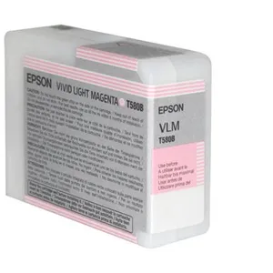 Epson - 80 ml - Magenta vif clair - original - cartouche d'encre - pour Stylus Pro 3880, Pro 3880 Mirage Edition, Pro 3880 Signature Worthy EditionVendu parfnac