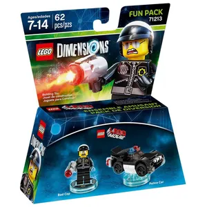 Comparateur de prix : WARNER GAMES Figurine LEGO Dimensions - Mauvais Flic - La Grande Aventure LEGO