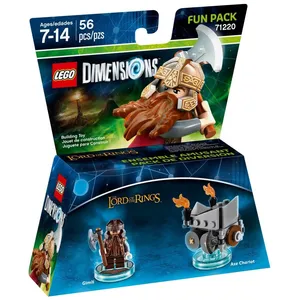 Comparateur de prix : WARNER GAMES Figurine LEGO Dimensions - Gimli - Le Seigneur des Anneaux