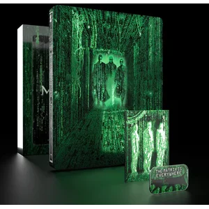 Matrix 1999 4K Ultra HD Blu-ray + Blu-ray SteelBook Titans of Cult Zon...