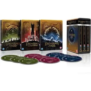 Import The Lord Of The Rings Trilogy Steelbook Blu-ray 4K Ultra HD