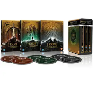 Comparateur de prix : Import The Hobbit Trilogy Steelbook Blu-ray 4K Ultra HD