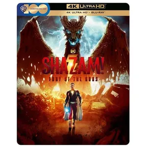 Import Shazam ! Fury Of The Gods Steelbook Blu-ray 4K Ultra HD