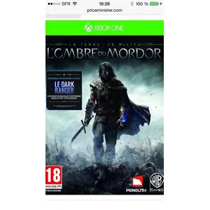 Comparateur de prix : WARNER BROS La Terre Du Milieu - L'ombre Du Mordor - Edition Benelux Xbox One