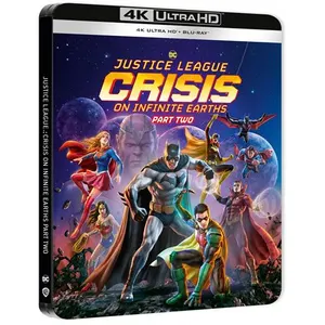 Warner Crisis On Infinite Earths Part 2 Steelbook Blu-ray 4K Ultra HD pas cher
