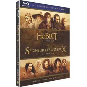Comparateur de prix : Warner Home Video Coffret La Terre du milieu 6 Films Blu-ray