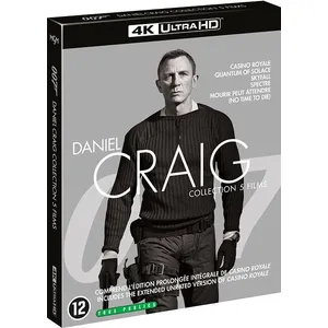 Comparateur de prix : MGM/PFC Coffret James Bond / Daniel Craig Blu-ray 4K Ultra HD
