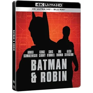 Wbs Batman & Robin Steelbook Blu-ray 4K Ultra HD pas cher