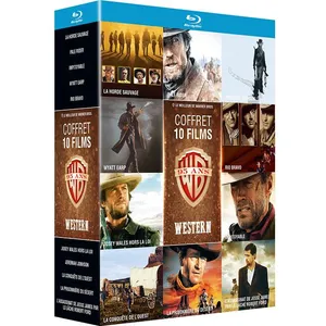 Comparateur de prix : Warner Home Video Coffret Western 10 films Blu-ray