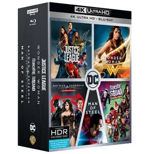 Comparateur de prix : Warner Home Video Coffret DC Comics 5 films Blu-ray 4K Ultra HD