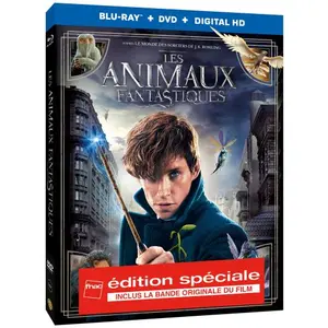 Warner Home Video Les Animaux Fantastiques Edition Spéciale Fnac Combo Blu-ray + DVD