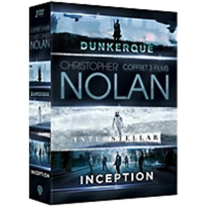 Comparateur de prix : Warner Bros. Coffret Inception Interstellar Dunkerque DVD