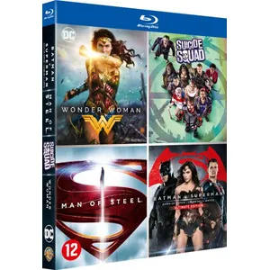 Warner Home Video Coffret DC Comics Blu-ray pas cher