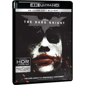 Comparateur de prix : Warner Home Video The Dark Knight, le Chevalier Noir Edition Limitée Blu-ray 4K Ultra HD