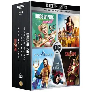 Comparateur de prix : Wbs Coffret DC Universe 5 Films Blu-ray 4K Ultra HD