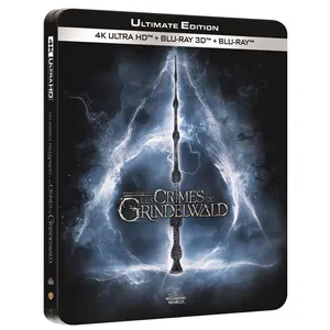 Comparateur de prix : Warner Bros. Les Animaux fantastiques 2 : Les Crimes de Grindelwald Ultimate Edition Steelbook Blu-ray 4K Ultra HD