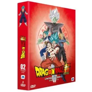 Comparateur de prix : AB Production Coffret Dragon Ball Super Box 2 DVD