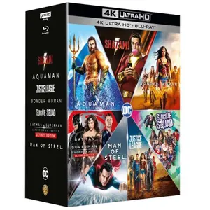 Comparateur de prix : Warner Bros. Pictures Coffret DCEU Blu-ray 4K Ultra HD