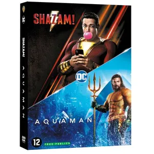Comparateur de prix : Warner Bros. Coffret DVD Nouveaux Héros : Aquaman / Shazam !