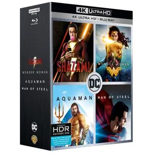 Comparateur de prix : Warner Bros. Coffret Origin Stories 4 Films Blu-ray 4K Ultra HD