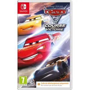 Comparateur de prix : Warner Bros. Games Cars 3 Course vers la Victoire Code in a Box Nintendo Switch