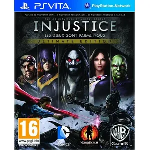 Warner Bros. Games Injustice : Les Dieux Sont Parmi Nous Edition Game Of The Year Ps Vita pas cher