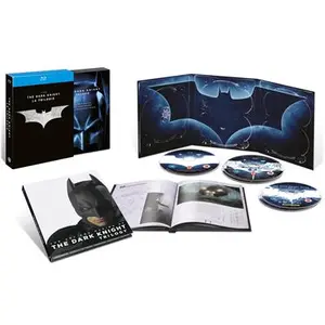 Warner Home Video The Dark Knight - Coffret de la Trilogie - Blu-Ray pas cher