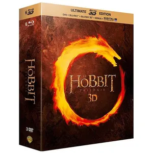 Comparateur de prix : Warner Home Video Blu-Ray 3D Le Hobbit - La trilogie - Ultimate Blu-ray 3D Edition