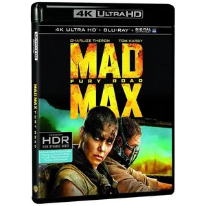 Warner Home Video Mad Max Fury Road Blu-ray 4K Ultra HD pas cher