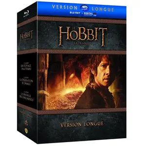 Comparateur de prix : Warner Home Video Blu-ray Coffret Le Hobbit : La Trilogie (Version longue)