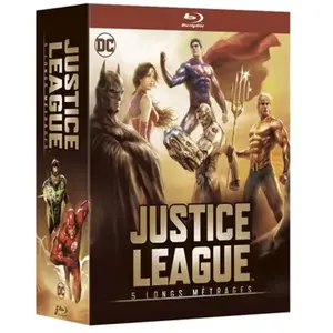Comparateur de prix : Warner Coffret Justice League 5 films Blu-ray