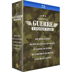 Comparateur de prix : Warner Coffret Guerre 5 films Blu-ray