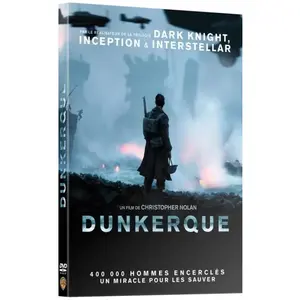 Comparateur de prix : Warner Home Video Dunkerque (Dunkirk) - DVD - Christopher Nolan (2017)