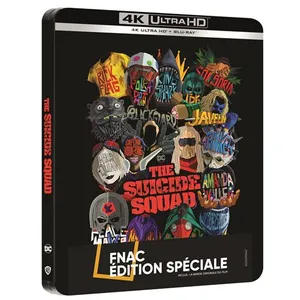 Comparateur de prix : Warner Bros. Pictures The Suicide Squad Edition Spéciale Fnac Steelbook Blu-ray 4K Ultra HD