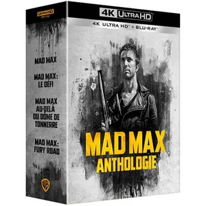 Comparateur de prix : Warner Bros. Pictures Coffret Mad Max Anthologie Blu-ray 4K Ultra HD